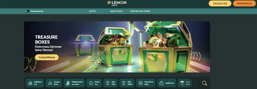 Lemon Casino strona glowna
